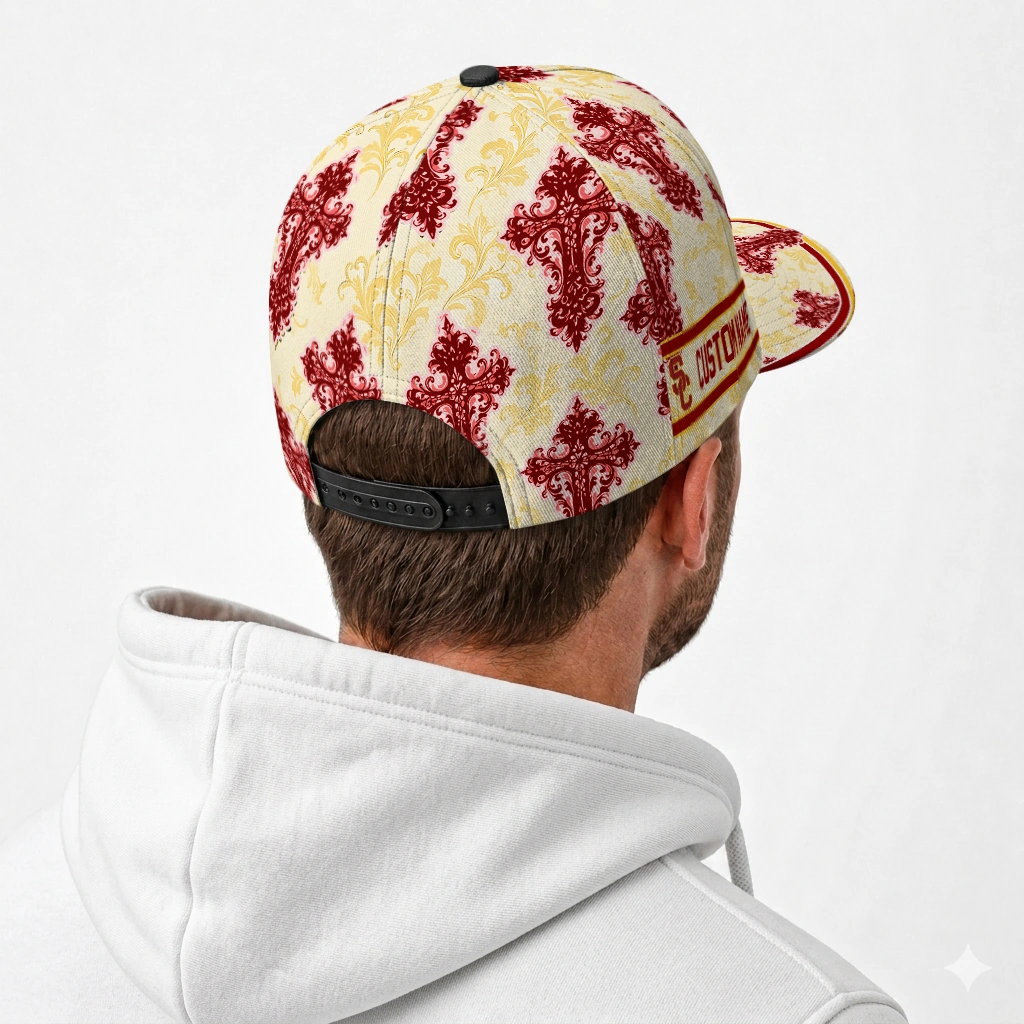 usc-trojans-cap-customized-damask-pattern-red-white-latest-model.webp