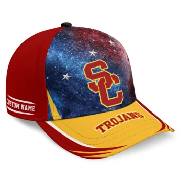 USC Trojans Cap - Customized Galaxy Nebula Red