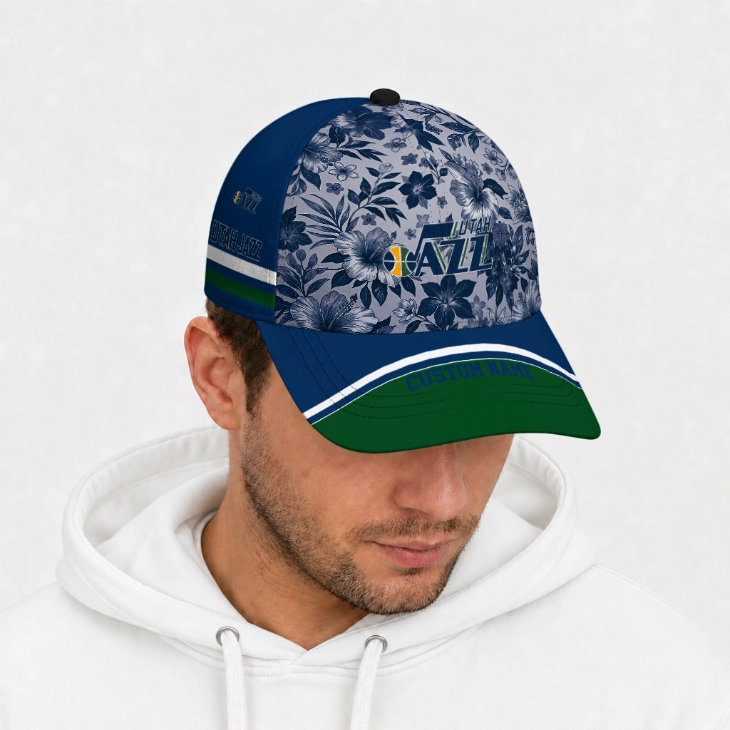utah-jazz-cap-custom-tropical-floral-navy-new-arrival.webp