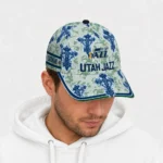 utah-jazz-cap-customized-damask-pattern-navy-white-best-selling.webp