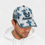 utah-state-aggies-cap-customized-damask-pattern-navy-white-best-selling.webp