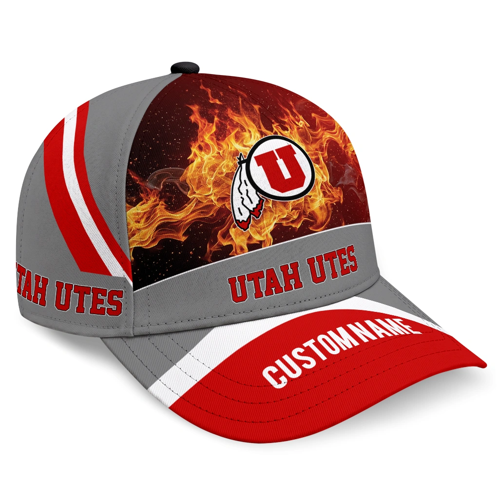 utah-utes-cap-personalized-blazing-fire-red-best-selling.webp utah utes cap personalized blazing fire red best selling
