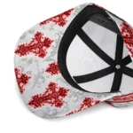 utah-utes-cap-personalized-damask-pattern-red-white-best-selling.webp