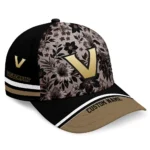 vanderbilt-commodores-cap-personalized-tropical-floral-black-best-selling.webp