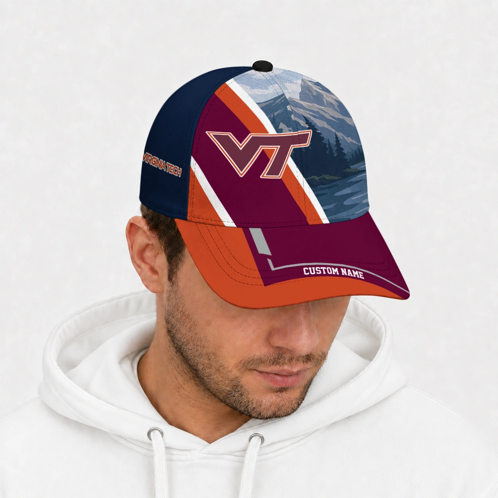 virginia-tech-hokies-cap-custom-diagonal-slash-maroon-new-arrival.webp