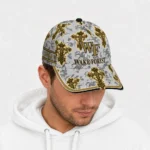 wake-forest-demon-deacons-cap-customized-damask-pattern-gold-white-best-selling.webp