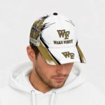 wake-forest-demon-deacons-cap-customized-grunge-cross-gold-white-best-selling.webp
