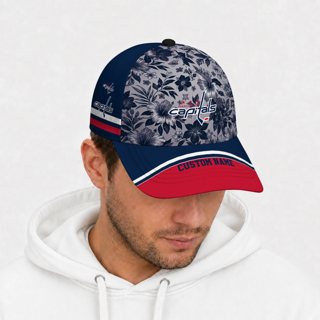 washington-capitals-cap-personalized-tropical-floral-blue-new-arrival.webp