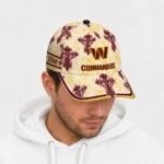 washington-commanders-cap-personalized-damask-pattern-burgundy-white-best-selling.webp