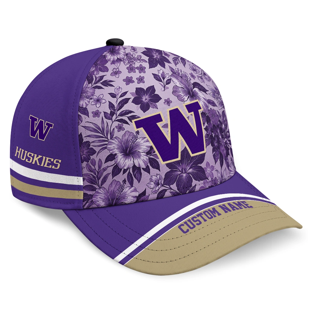 washington-huskies-cap-customized-tropical-floral-purple-best-selling.webp washington huskies cap customized tropical floral purple best selling