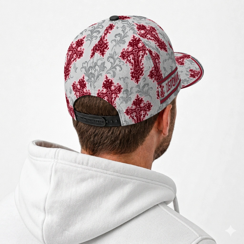 washington-state-cougars-cap-personalized-damask-pattern-crimson-white-latest-model.webp