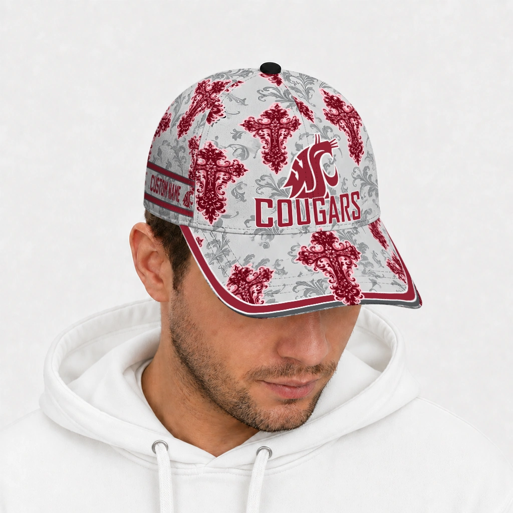 washington-state-cougars-cap-personalized-damask-pattern-crimson-white-new-arrival.webp