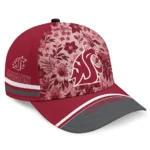 washington-state-cougars-cap-personalized-tropical-floral-crimson-best-selling.webp