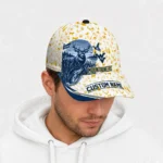 west-virginia-mountaineers-cap-personalized-toile-pattern-blue-white-best-selling.webp