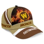 western-michigan-broncos-cap-personalized-blazing-fire-brown-best-selling.webp