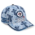 winnipeg-jets-cap-customized-damask-pattern-blue-white-best-selling.webp