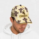 wyoming-cowboys-cap-custom-damask-pattern-brown-white-best-selling.webp