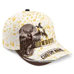 wyoming-cowboys-cap-custom-toile-pattern-brown-white-best-selling.webp
